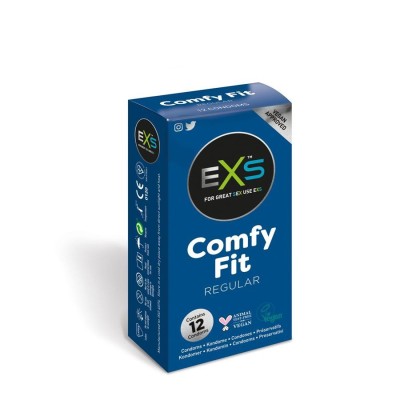 Condoms Regular EXS Comfy Fit 12pcs