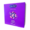 Durex Προφυλακτικά Διάφορα Durex Love Mix 40τμχ Προφυλακτικά