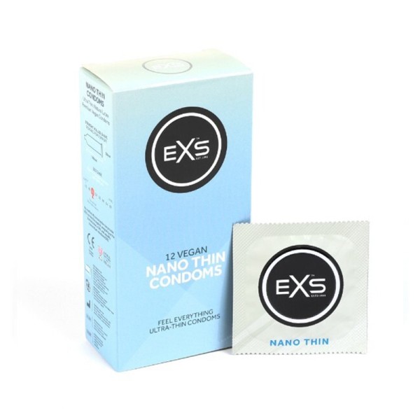 Προφυλακτικά Λεπτά EXS Nano Thin 12τμχ