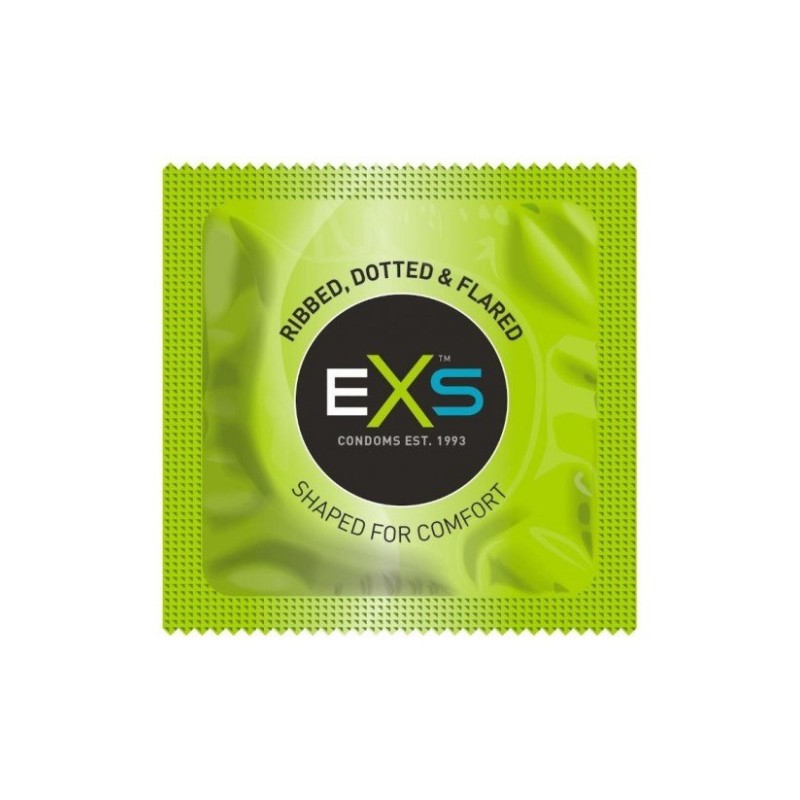 EXS Condoms EXS Ribbed & Dotted 100pcs Condoms