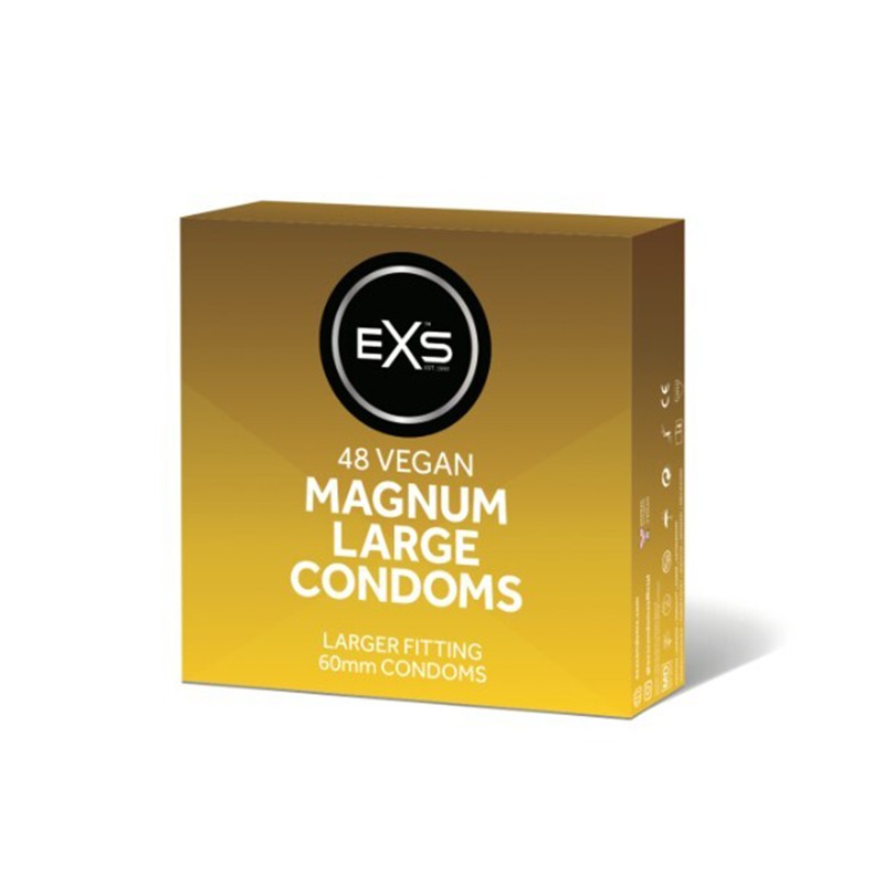 EXS Προφυλακτικά Μεγάλα EXS Magnum Large 48τμχ Προφυλακτικά