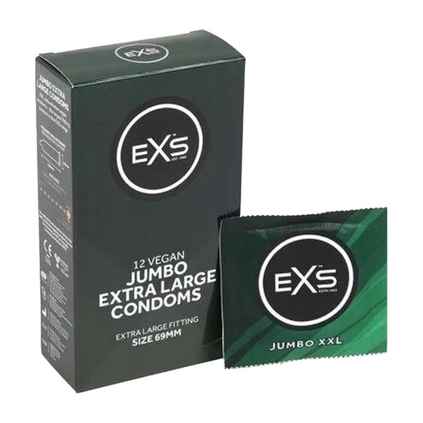 Προφυλακτικά Μεγάλα EXS Jumbo 12τμχ