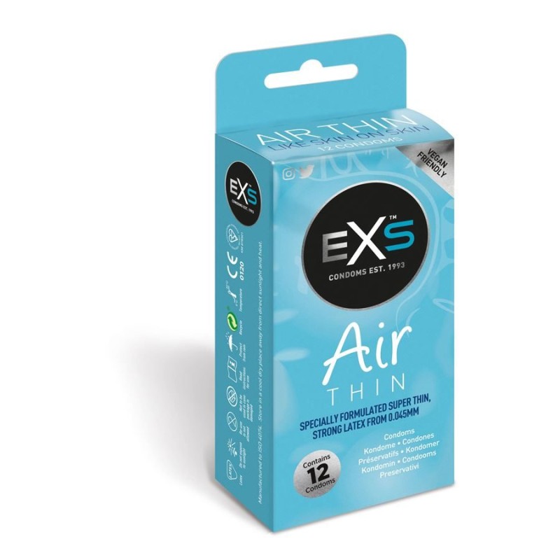 Προφυλακτικά Λεπτά EXS Air Thin 12τμχ