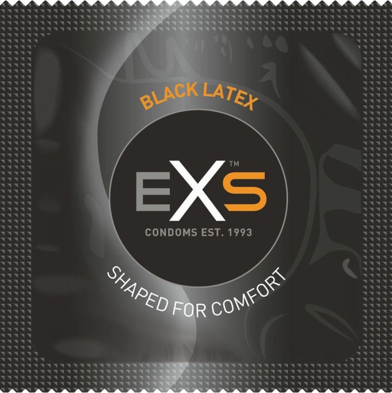 Προφυλακτικά Μαύρα EXS Black Latex 12τμχ