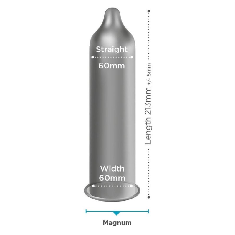 Προφυλακτικά Μεγάλα EXS Magnum Large 12τμχ