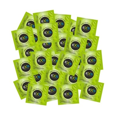 Condoms EXS Ribbed & Dotted 100pcs