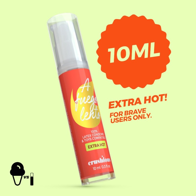 Crushious Θερμαντικό Λιπαντικό Νερού Crushious A Fuego Lento 10ml Νερού