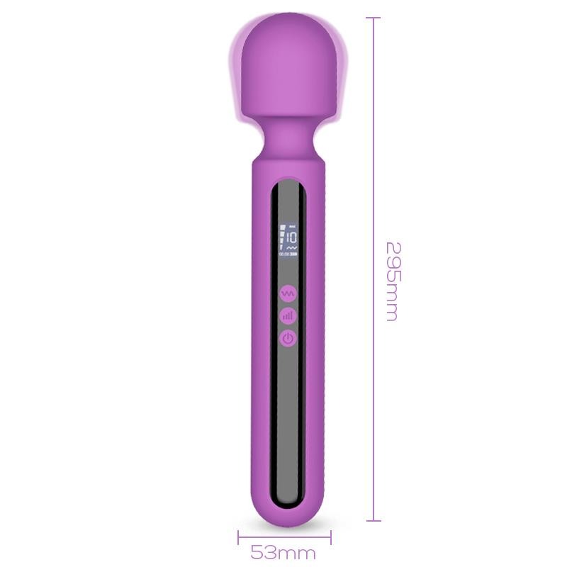 Δονητής Wand Digital Aura Massager Μοβ Engily Ross Δονητής Wand Digital Aura Massager Μοβ Wand