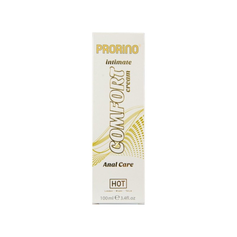 Hot Comfort Πρωκτική Λιπαντική Κρέμα Prorino Hot 100ml Πρωκτικά