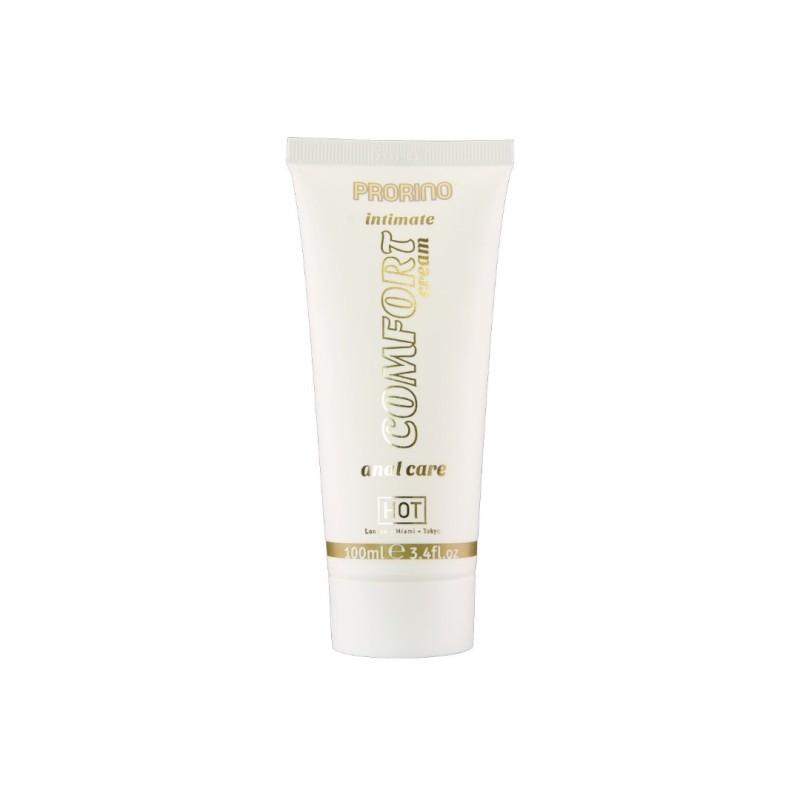Hot Comfort Πρωκτική Λιπαντική Κρέμα Prorino Hot 100ml Πρωκτικά