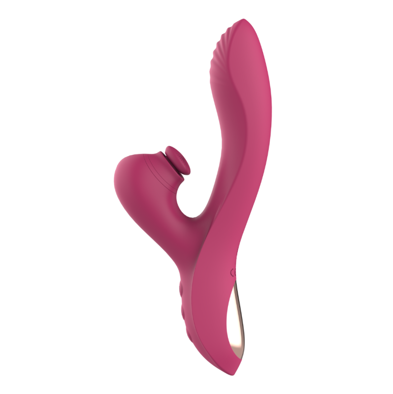 Rabbit Vibrator Dreamtoys with Suction Dual G-Spot Essentials Pink Rabbit Vibrator Dreamtoys with Suction Dual G-Spot Essentials Pink