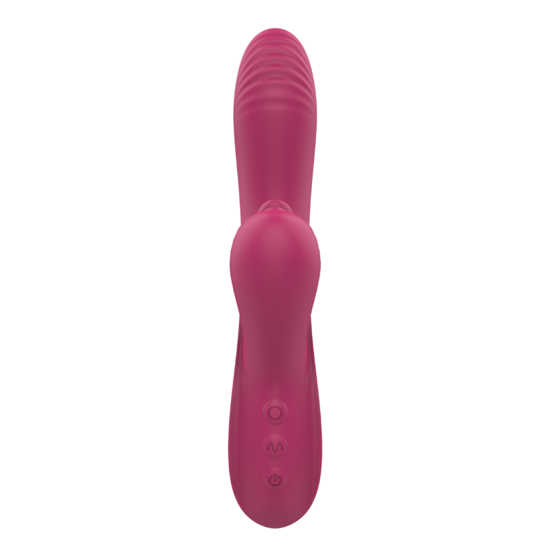 Rabbit Vibrator Dreamtoys with Suction Dual G-Spot Essentials Pink Rabbit Vibrator Dreamtoys with Suction Dual G-Spot Essentials Pink