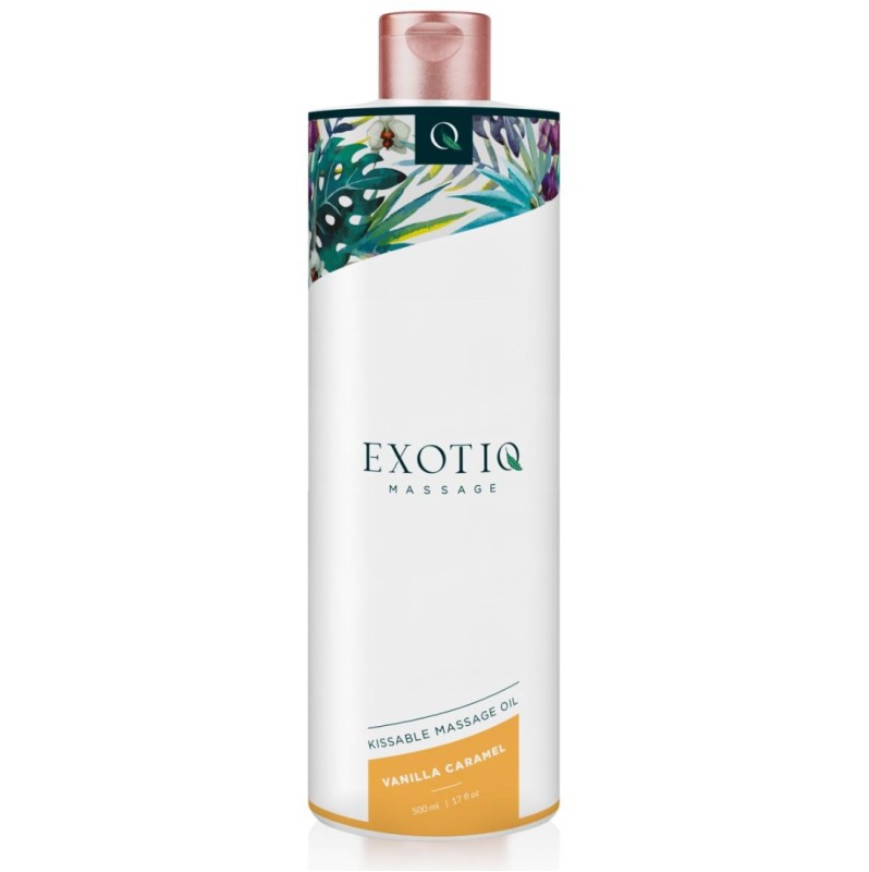 Λάδι Μασάζ Exotiq Βανίλια Καραμέλα 500ml