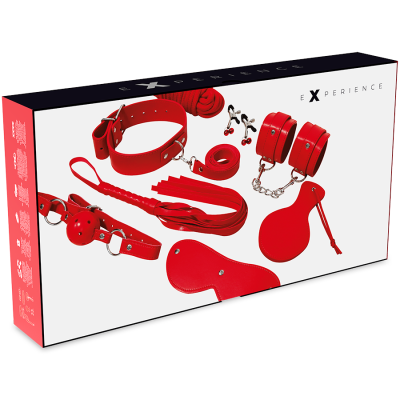 BDSM Fetish Kit Experience Red Series 