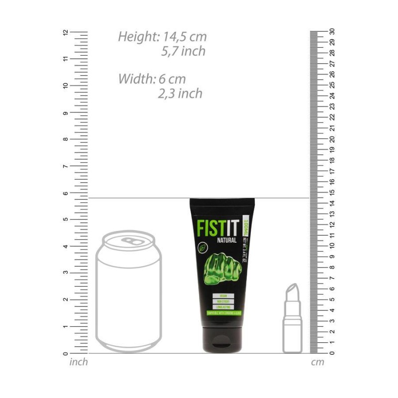 FISTIT Water Based Lubricant Fist-It Natural 100ml Anal