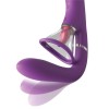 G-Spot Vibrator with Tongue Fantasy For Her Ultimate Pleasure Pro Purple G-Spot Vibrator with Tongue Fantasy For Her Ultimate Pleasure Pro Purple
