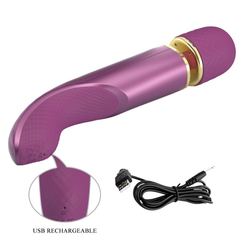 Wand Vibrator Pretty Love Colorful Massager Purple