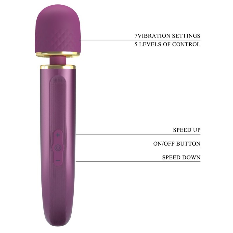 Δονητής Wand Pretty Love Colorful Massager Μοβ Pretty Love Δονητής Wand Pretty Love Colorful Massager Μοβ Wand