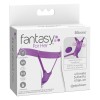 Fantasy For Her Εσώρουχο Δονούμενο Fantasy For Her Ultimate Butterfly Strap-on Μοβ Δονητές Εσωρούχου
