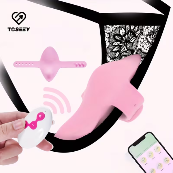 Underwear Vibrator Love Market Let Her Fly Pink