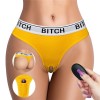Bitch Vibrating Panties Lovetoy Ingen Yellow Bitch Vibrating Panties Lovetoy Ingen Yellow