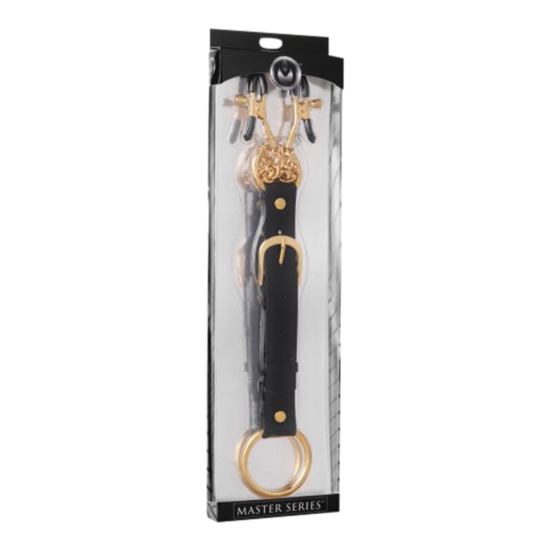 Σφιγκτήρες Θηλών με Δαχτυλίδι Πέους Master Series Master Series Σφιγκτήρες Θηλών με Δαχτυλίδι Πέους Master Series Δαχτυλίδια Πέους