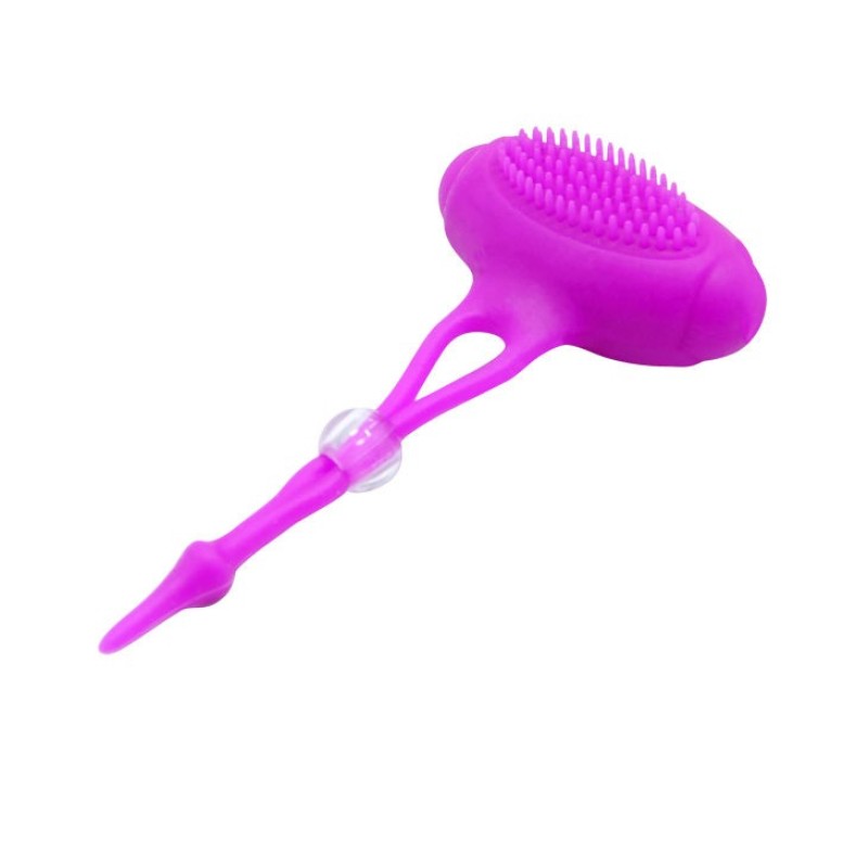 Pretty Love Vibrating Nipple Clamps Pretty Love Bancroft Purple Nipple Clamps
