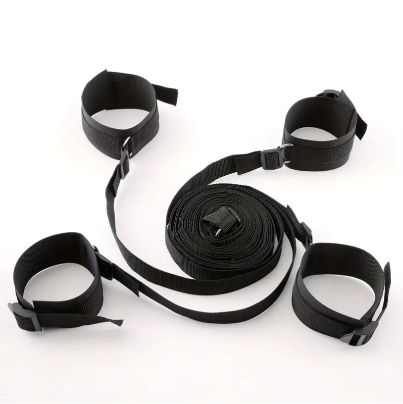 Bed Restraint Kit Love Market Black