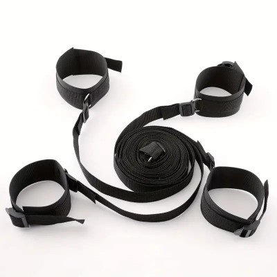 Bed Restraint Kit Love Market Black Bed Restraint Kit Love Market Black