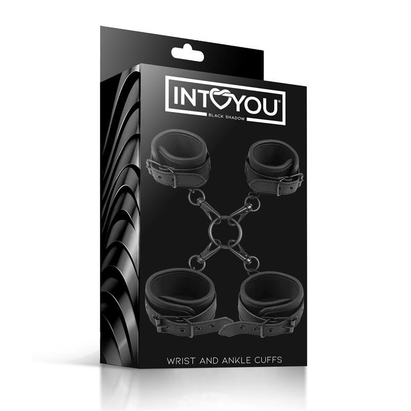 Intoyou Κιτ Δεσίματος Intoyou Black Shadow Kit Μαύρο Δεσίματα