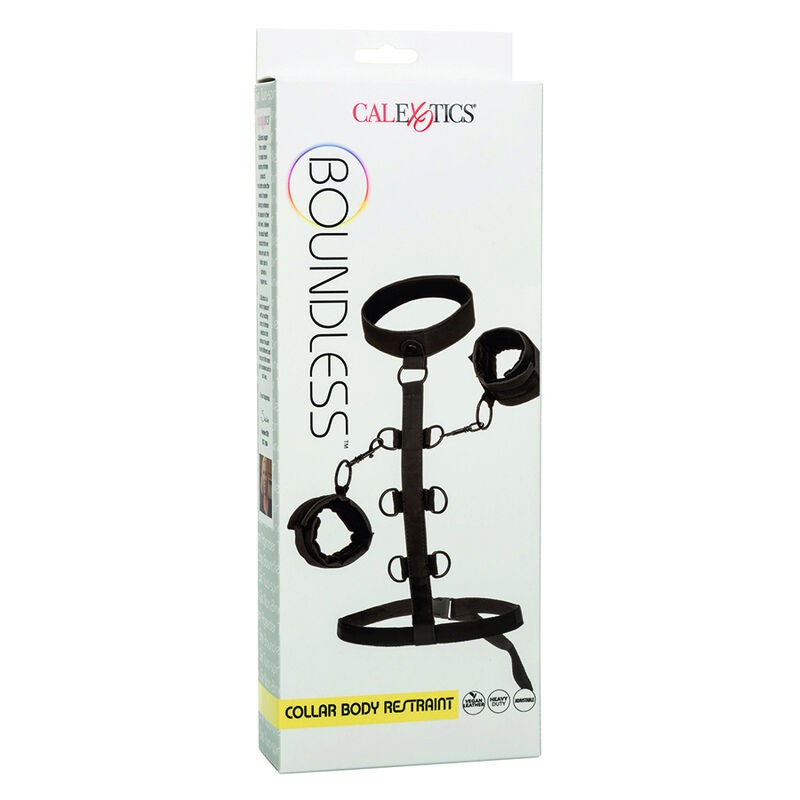 CalExotics Collar Body Restraint Boundless CalExotics Black Restraints