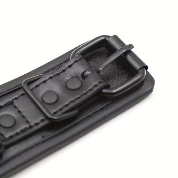 Δερμάτινες Χειροπέδες Love Market Sorre Μαύρες Δερμάτινες Χειροπέδες Love Market Sorre Μαύρες