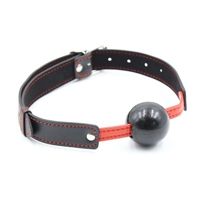 Ball Gag Ohmama Fetish TPE Soft Ball Red Ball Gag Ohmama Fetish TPE Soft Ball Red