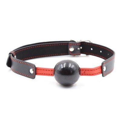 Ball Gag Ohmama Fetish TPE Soft Ball Red Ball Gag Ohmama Fetish TPE Soft Ball Red