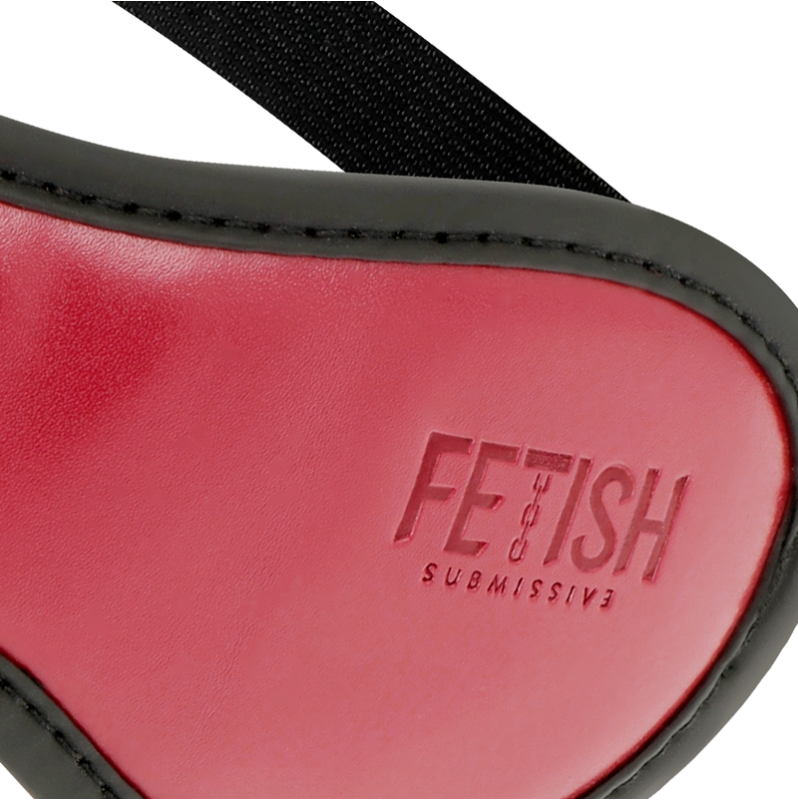 Leather Eye Mask Fetish Submissive Fetish Submissive Dark Room Red