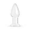 Glass Butt Plug Gildo No 24 10cm Clear Gildo Glass Butt Plug Gildo No 24 10cm Clear Non-Vibrating butt plugs