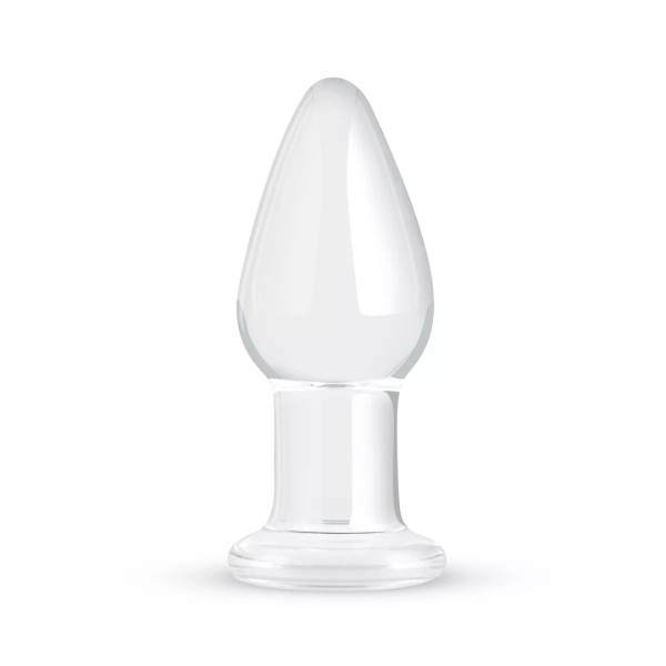 Glass Butt Plug Gildo No 24 10cm Clear