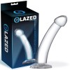 Glazed Jelly Dildo με Όρχεις Glazed 18m Διαφανές Jelly