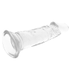 Jelly Dildo XRAY 16.5cm Clear