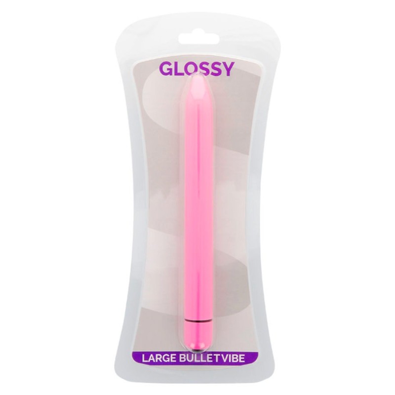 Classic Vibrator Glossy Pink Glossy Classic Vibrator Glossy Pink Classic