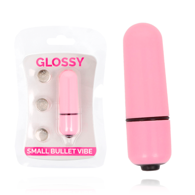 Small Bullet Vibrator Glossy Pink Small Bullet Vibrator Glossy Pink