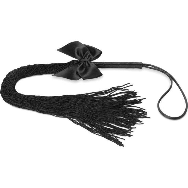 Bijoux Indiscrets Whip Bijoux Indiscrets Lilly Fringe Black Floggers & Paddles