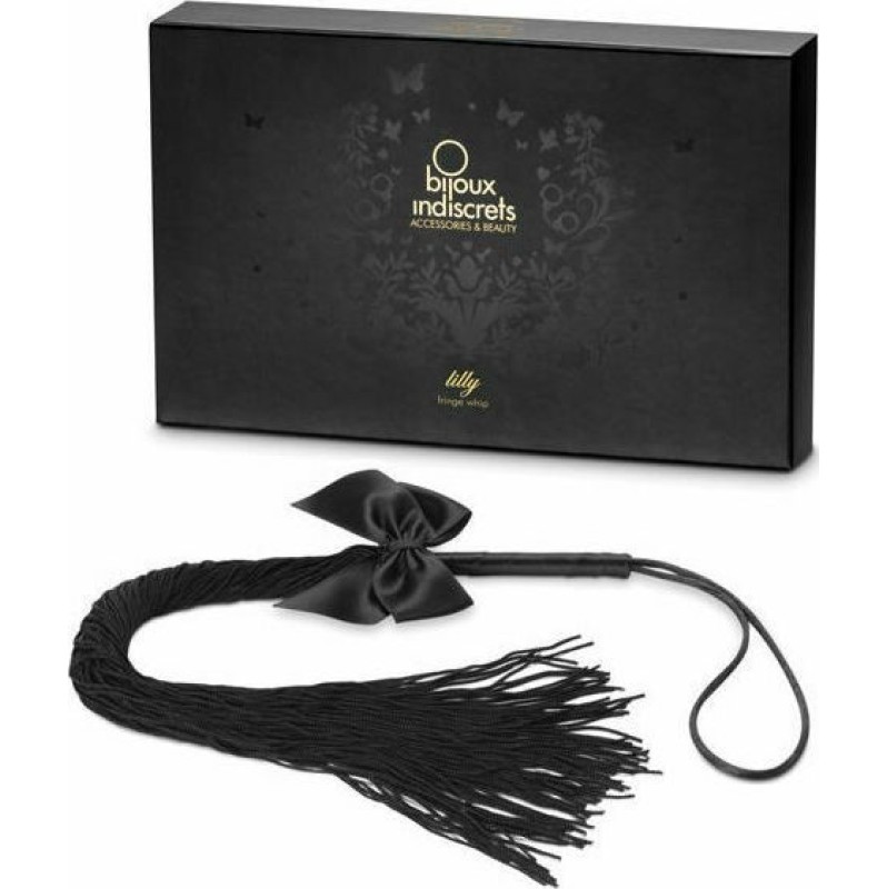 Whip Bijoux Indiscrets Lilly Fringe Black