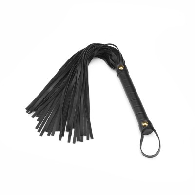 Leather Flogger Liebe Seele Black Leather Flogger Liebe Seele Black