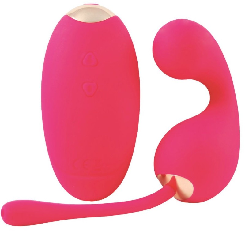 Dreamlove Vibrating G-Spot Egg With Remote Treasure Iowa Pink Vibrating Eggs