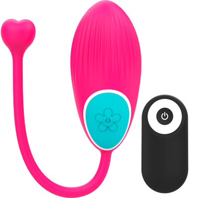 Vibrating Egg With Remote Happy Locky Ocian Fuchsia Vibrating Egg With Remote Happy Locky Ocian Fuchsia