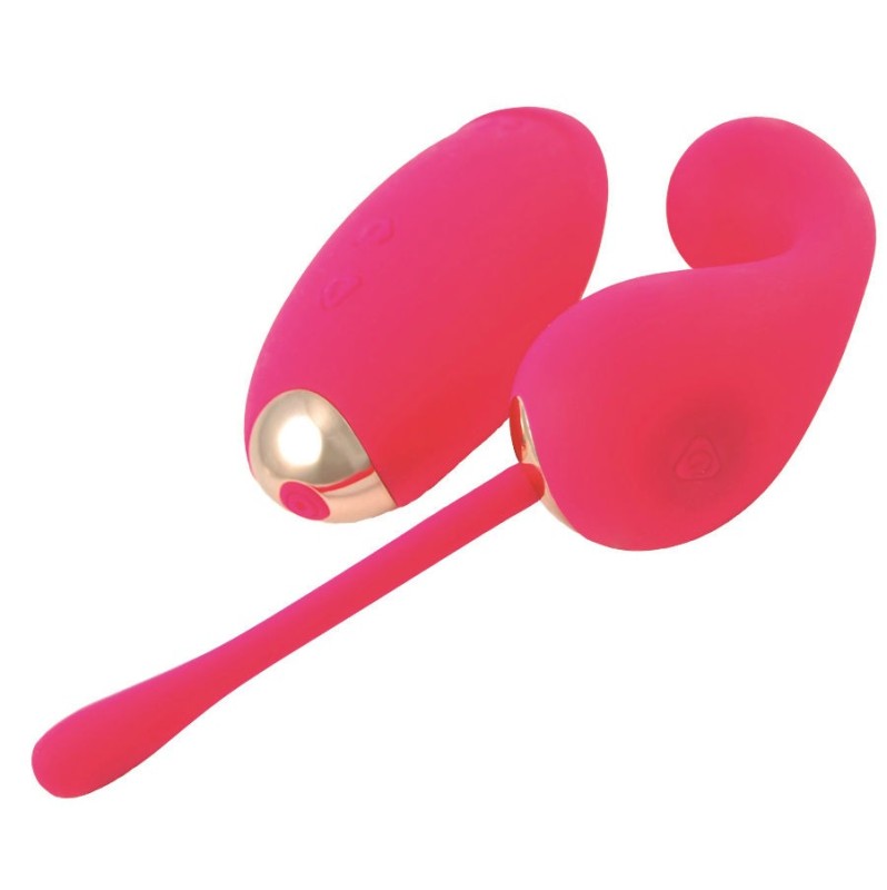 Vibrating G-Spot Egg With Remote Treasure Iowa Pink