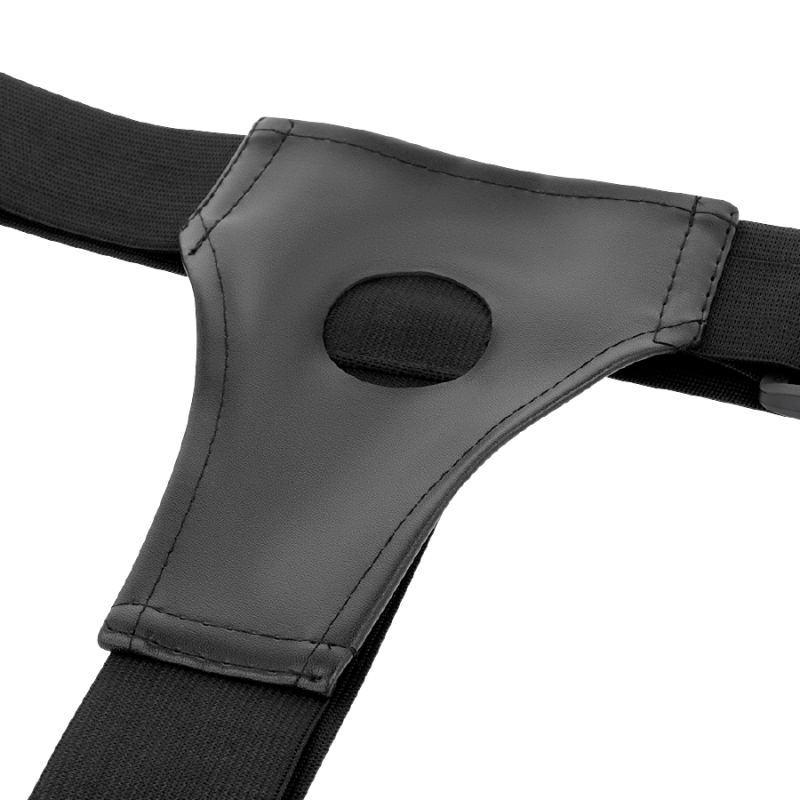 Harness Attraction Κούφιο Strap-On με Δόνηση Harness Attraction Benny Μπεζ Γυναικεία Strap-On