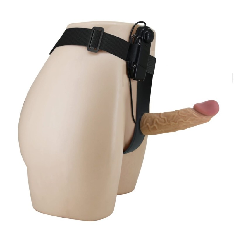 Κούφιο Strap-On με Δόνηση Pretty Love Draven Μπεζ Pretty Love Κούφιο Strap-On με Δόνηση Pretty Love Draven Μπεζ Γυναικεία Strap-On
