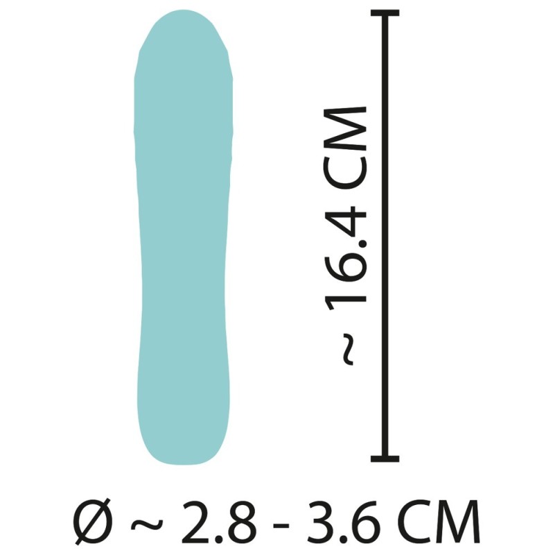 Classic Vibrator Cuties Straight Turquoise